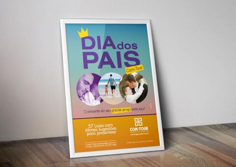 Cartaz Shopping Com-Tour - Dia dos Pais 1