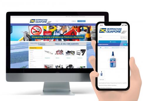 Site Borrachas Guaporé