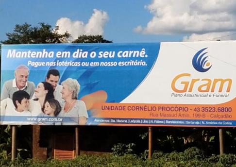 Painel Rodoviário Gram