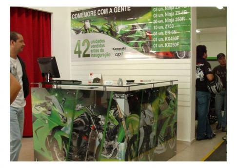 Testeira biombo Kawasaki GP1
