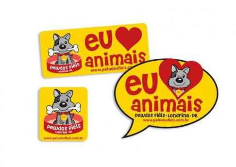 Adesivos Peludos Fiéis