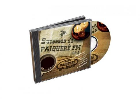 Capa com CD Paiquerê FM