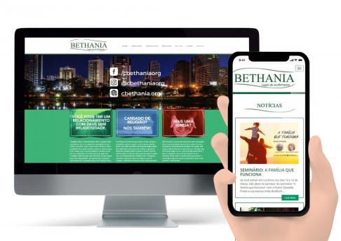 Site Comunidade Bethânia