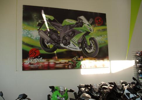 Painel Lona Kawasaki GP1 Motos