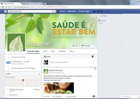 Cover Page Saúde é Estar Bem 