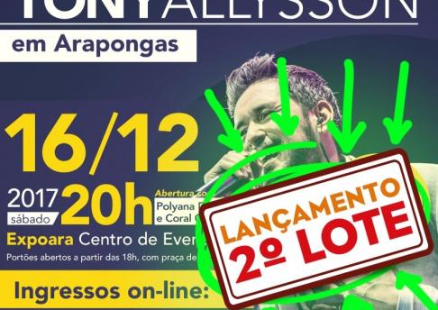 Post Show Tony Allyson - 2º Lote - Expoara