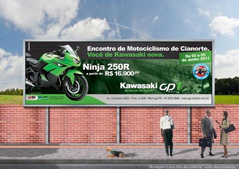 Outdoor Kawasaki - Encontro de Motociclismo