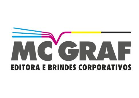 Logo McGraf Editora e Brindes Corporativos
