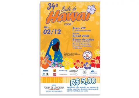 Iate Clube de Londrina - Baile do Hawai