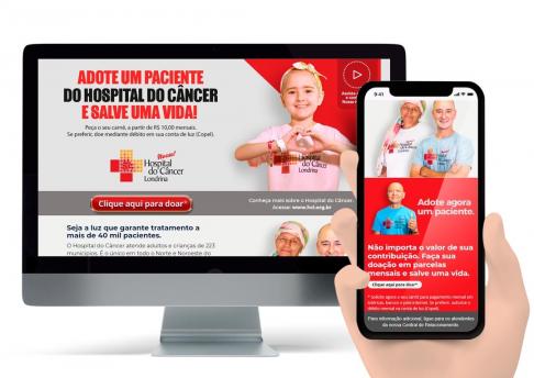 Hotsite Hospital do Câncer - Adote 2019