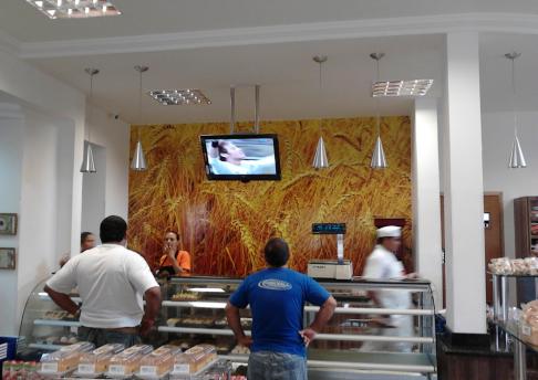 Painel Adesivado Padaria Big Pão 2