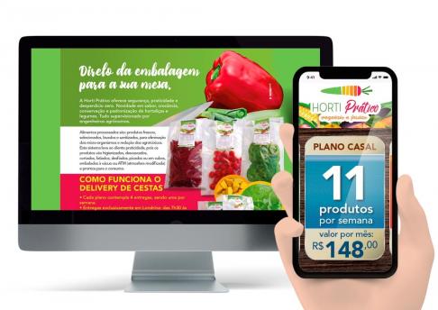 Hotsite Horti Prático