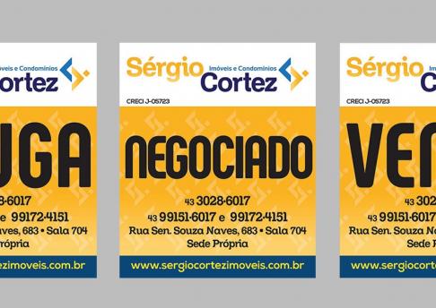Placas Sérgio Cortez