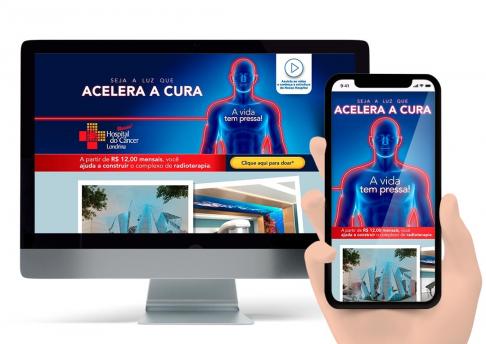 Hotsite Hospital do Câncer - Seja a Luz 2017