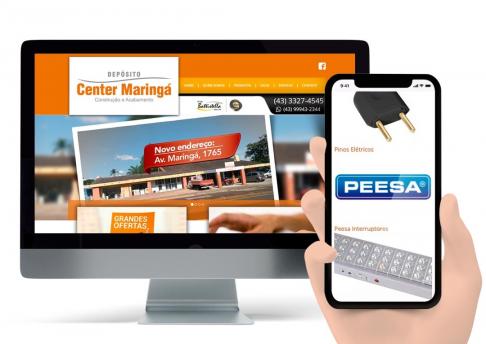 Site Depósito Maringá