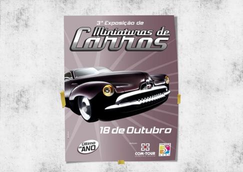 Cartaz Shopping Com-Tour - Carros