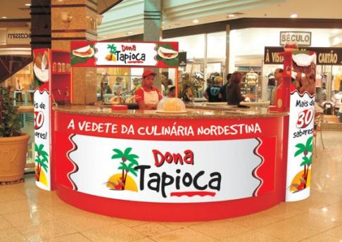 Fachada Quiosque Dona Tapioca