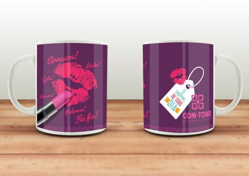 Caneca Com-Tour Modelo Mulher