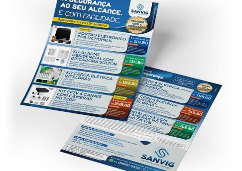 Flyer Sanvig Sistemas de Seguranca