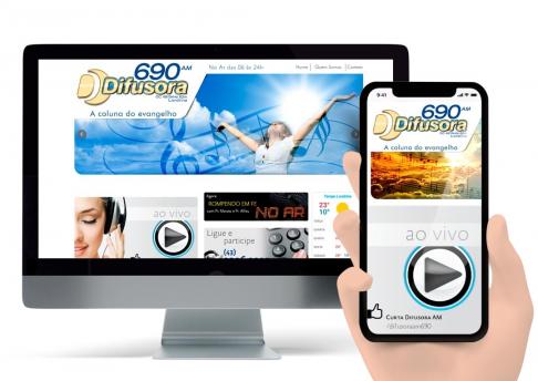 Site Rádio Difusora AM