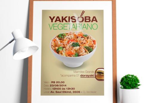 Cartaz AFC - Yakissoba