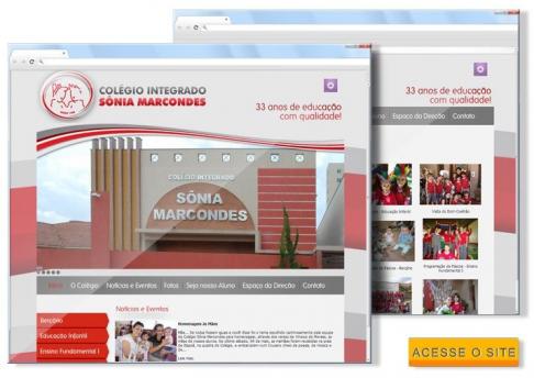 Site Colégio Sônia Marcondes 2012