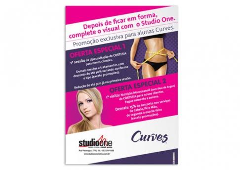 Cartaz Studio One - Curvez