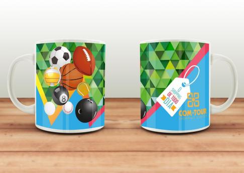 Caneca Com-Tour Modelo Esportes