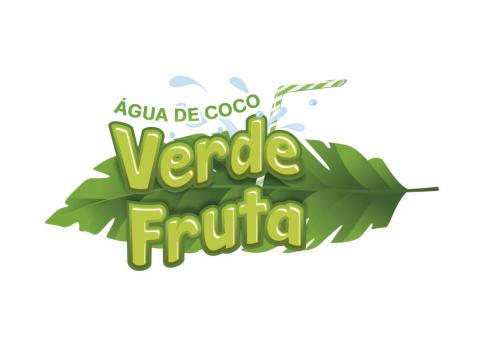 Logo Verde Fruta Água de Coco