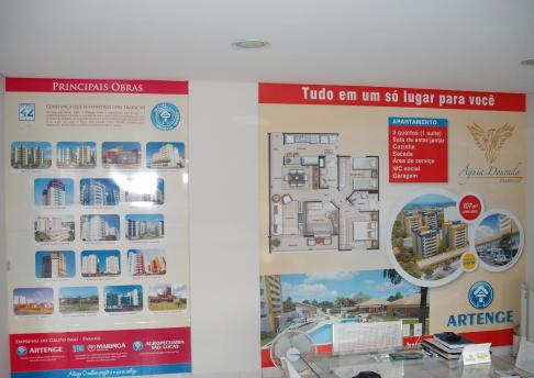 Painel Adesivado Artenge Águia Dourada duplo