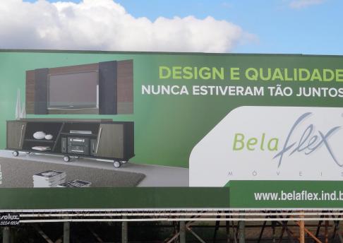 Painel rodoviário Belaflex		