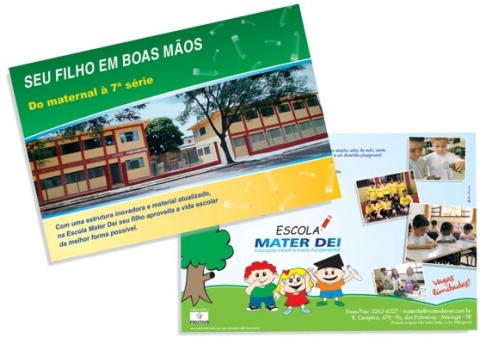 Flyer Escola MaterDei