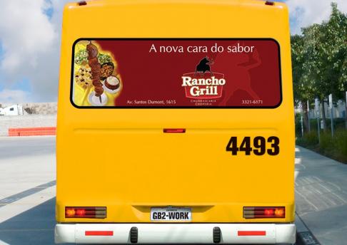 Busdoor Churrascaria Rancho Grill - Nova cara