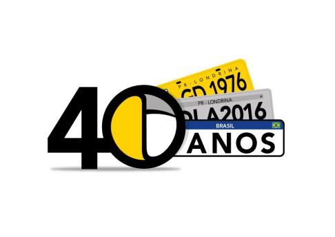 Selo DLA 40 Anos