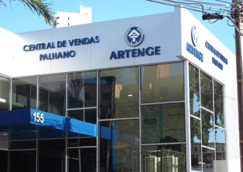 Fachada Artenge Gleba Palhano